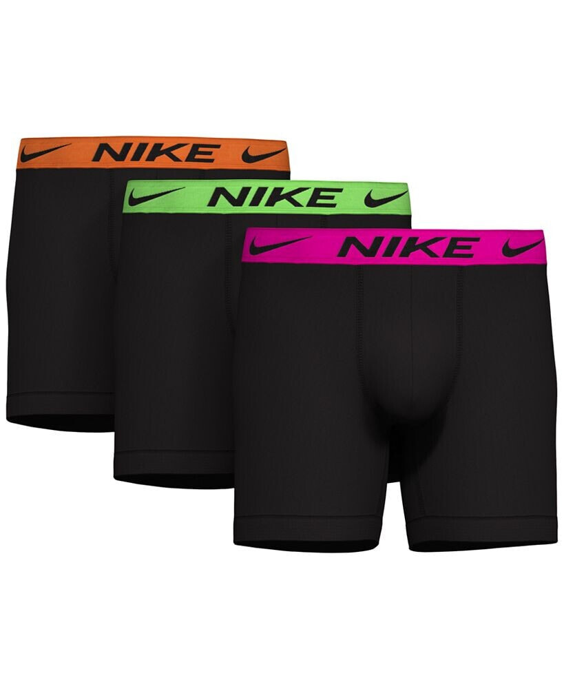 Nike men's 3-Pk. DRI-Fit Essential Micro Boxer Briefs