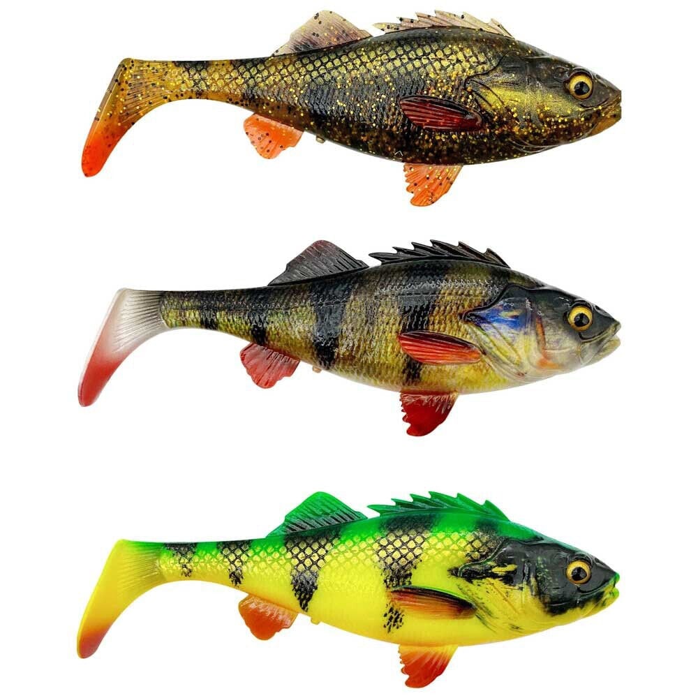 SAVAGE GEAR 4D Perch Shad Soft Lure 125 mm 20g 20 Units