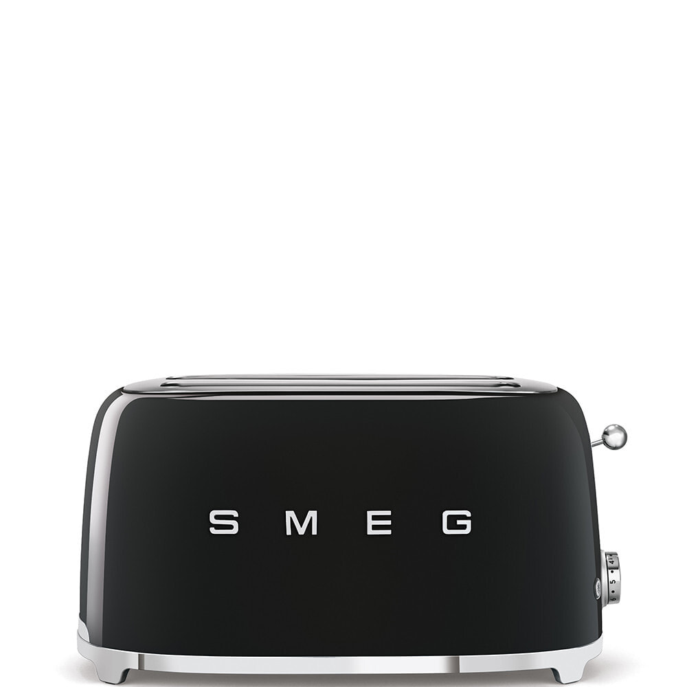 Smeg TSF02BLEU тостер 4 ломтик(а) Черный 1500 W