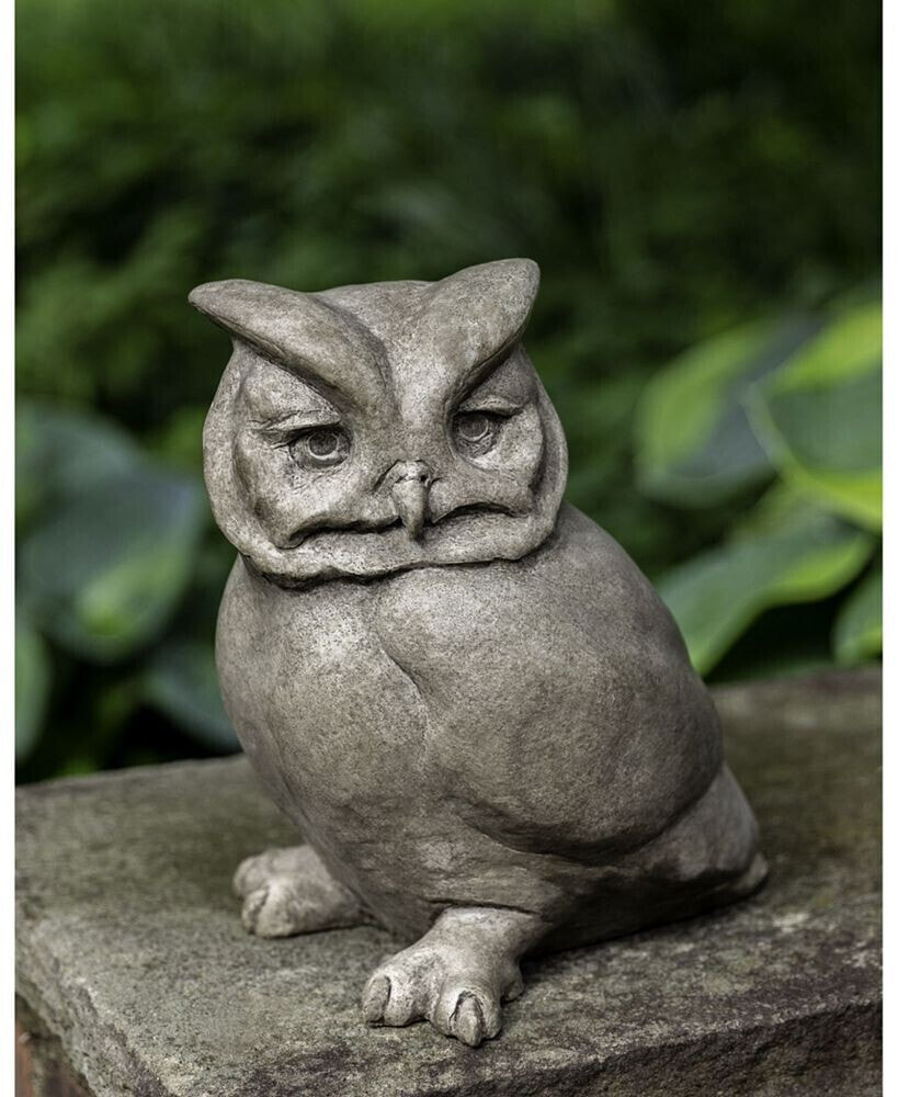 Campania International hoot Owl Garden Statue