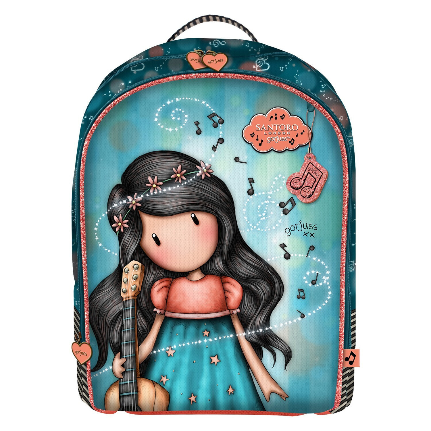 School Bag This One's for You Gorjuss M572A Turquoise (32 x 45 x 13.5 cm)