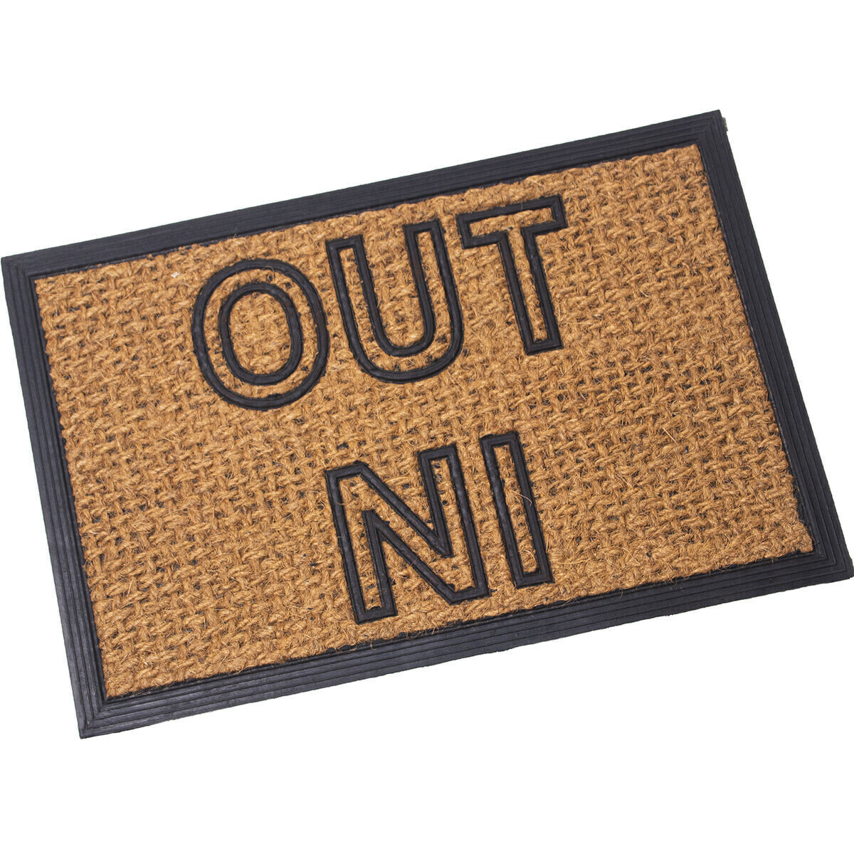 Doormat Alexandra House Living In-Out Brown 40 x 1 x 60 cm