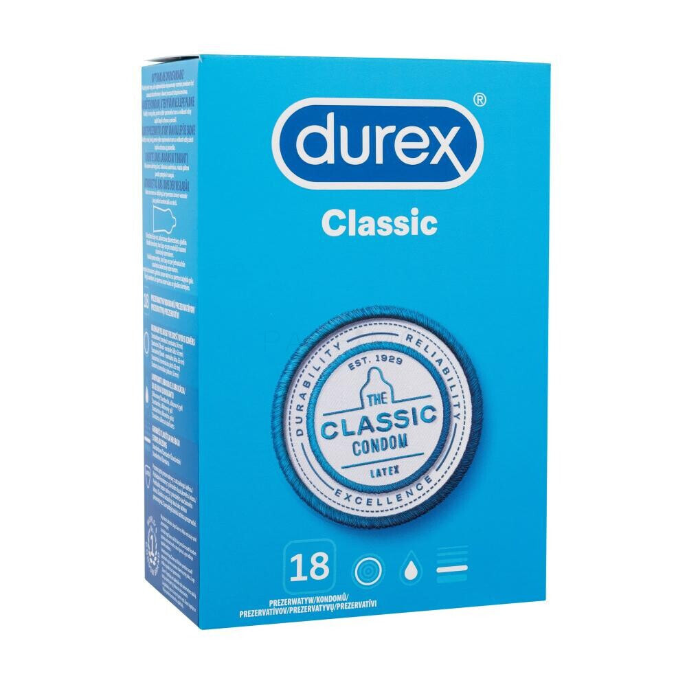 Durex Classic 18 St. kondom für Herren Kondom 18 St.