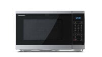 Sharp YC-MG252AE-S Mikrowelle & Grill 25L schwarz/silber