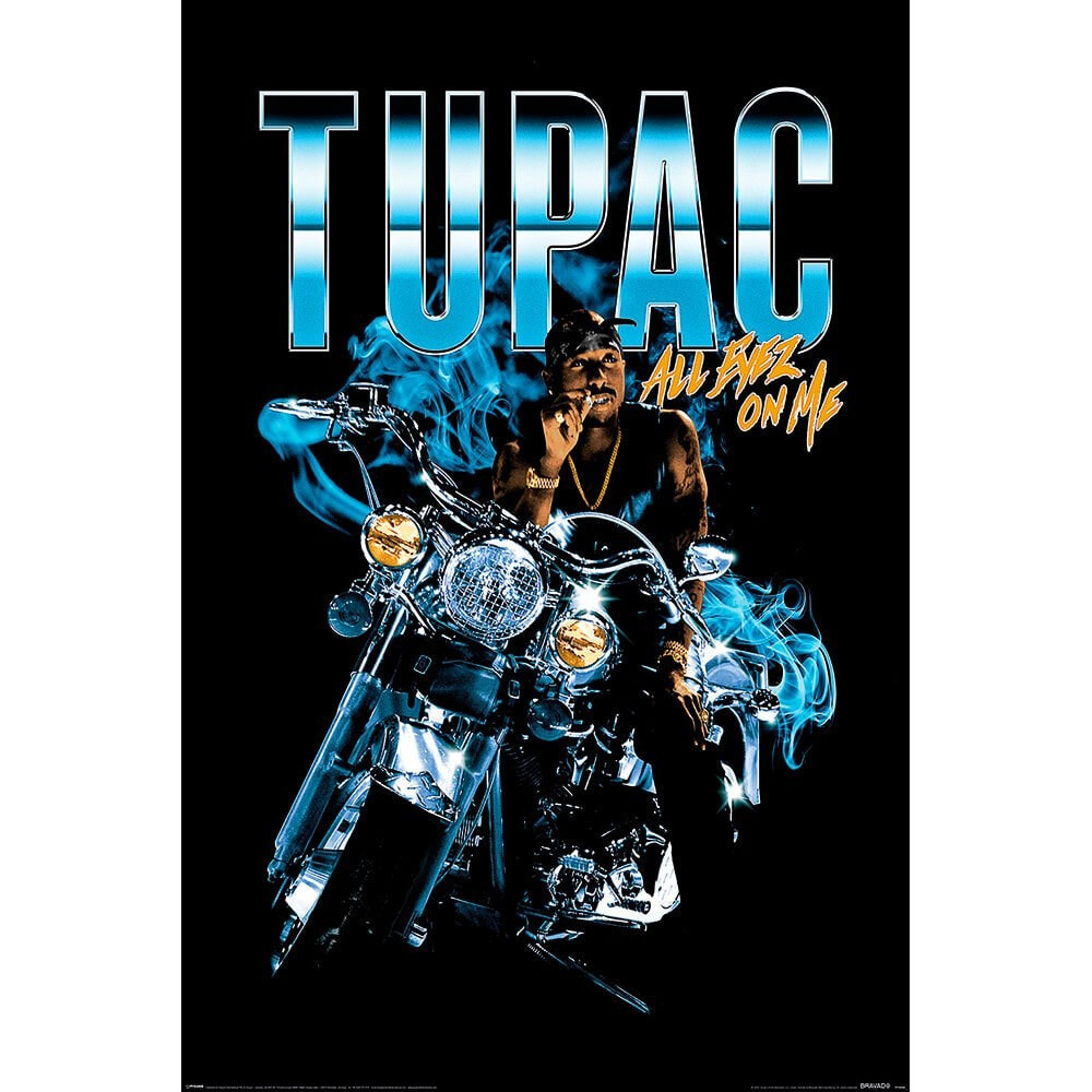 PYRAMID Tupac Shakur All Eyez On Me Poster