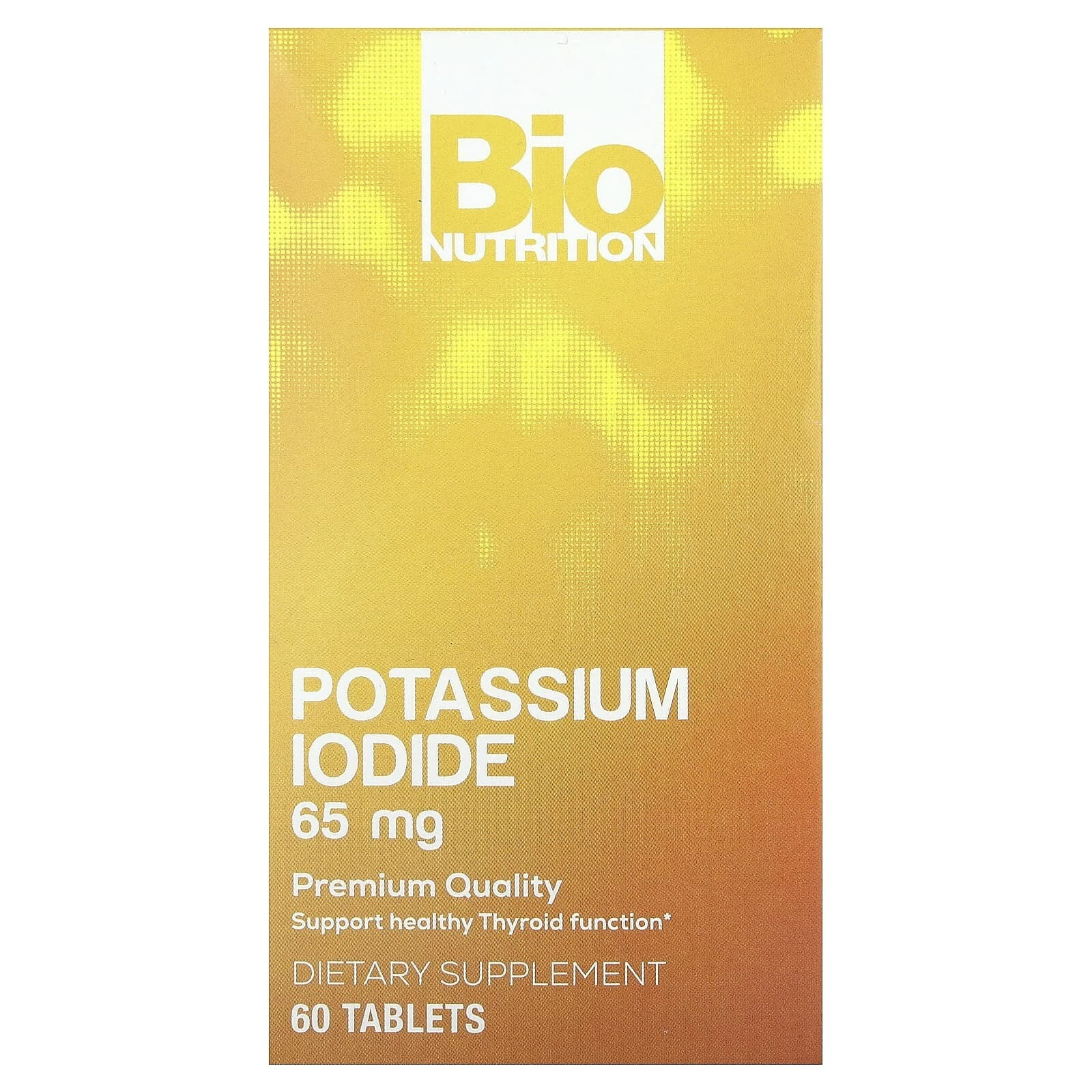 Potassium Iodide, 65 mg, 60 Tablets