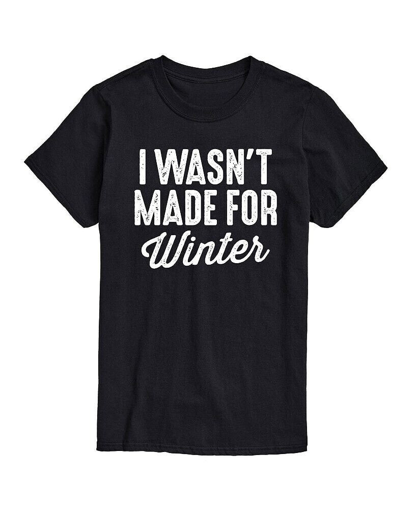 AIRWAVES men's Wasn't Made For Winter Short Sleeve T-shirt
