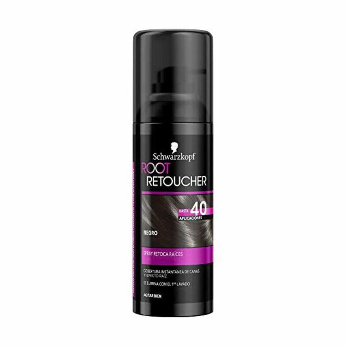 Спрей для укрепления корней Root Retoucher Syoss Root Retoucher Чёрный 120 ml