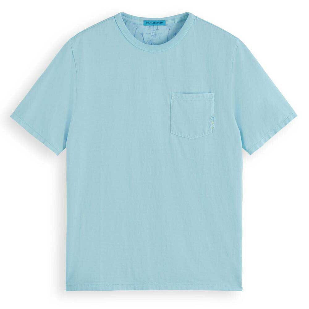 SCOTCH & SODA Garment Dye Pocket Short Sleeve T-Shirt