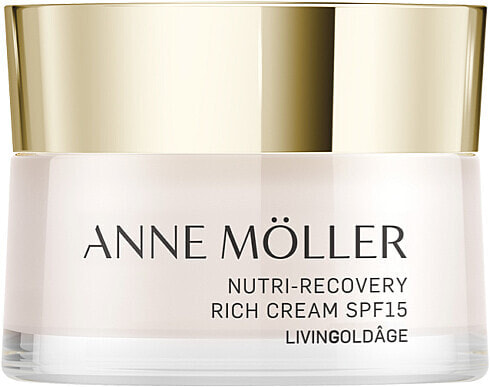 Gesichtscreme SPF15 - Anne Moller Livingoldage Nutri Recovery Rich Cream spf15