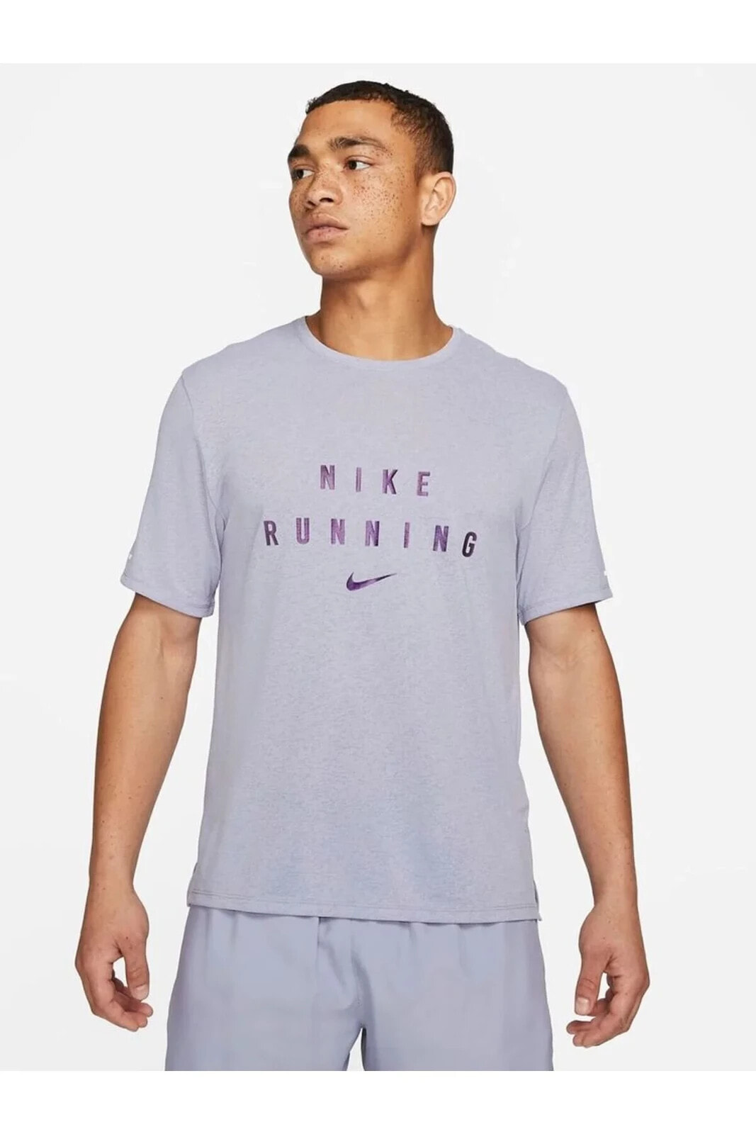 M Nk Rn Dvn Dri-fit Miler Gx Erkek Koşu Tişört Dn4502-519