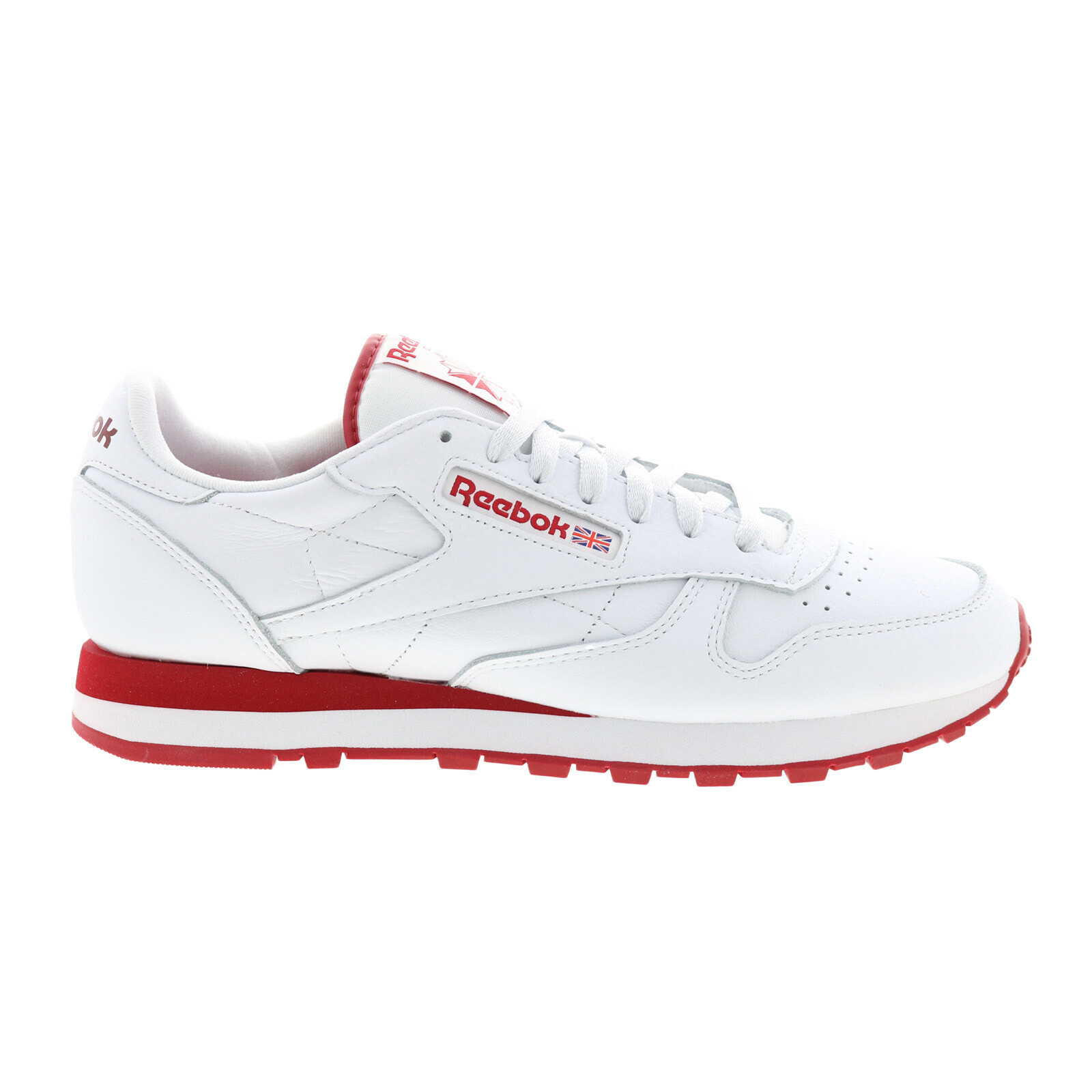 Reebok Classic Leather GW3329 Mens White Leather Lifestyle Sneakers Shoes