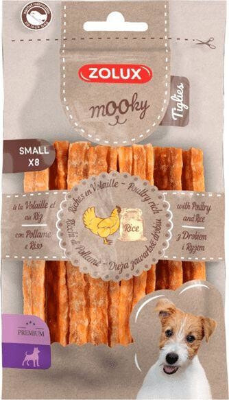 Zolux MOOKY Premium delicacy poultry rice S x 8 pcs.