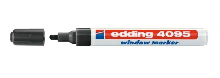 Edding 4095 меловой маркер Черный 10 шт 4-4095001