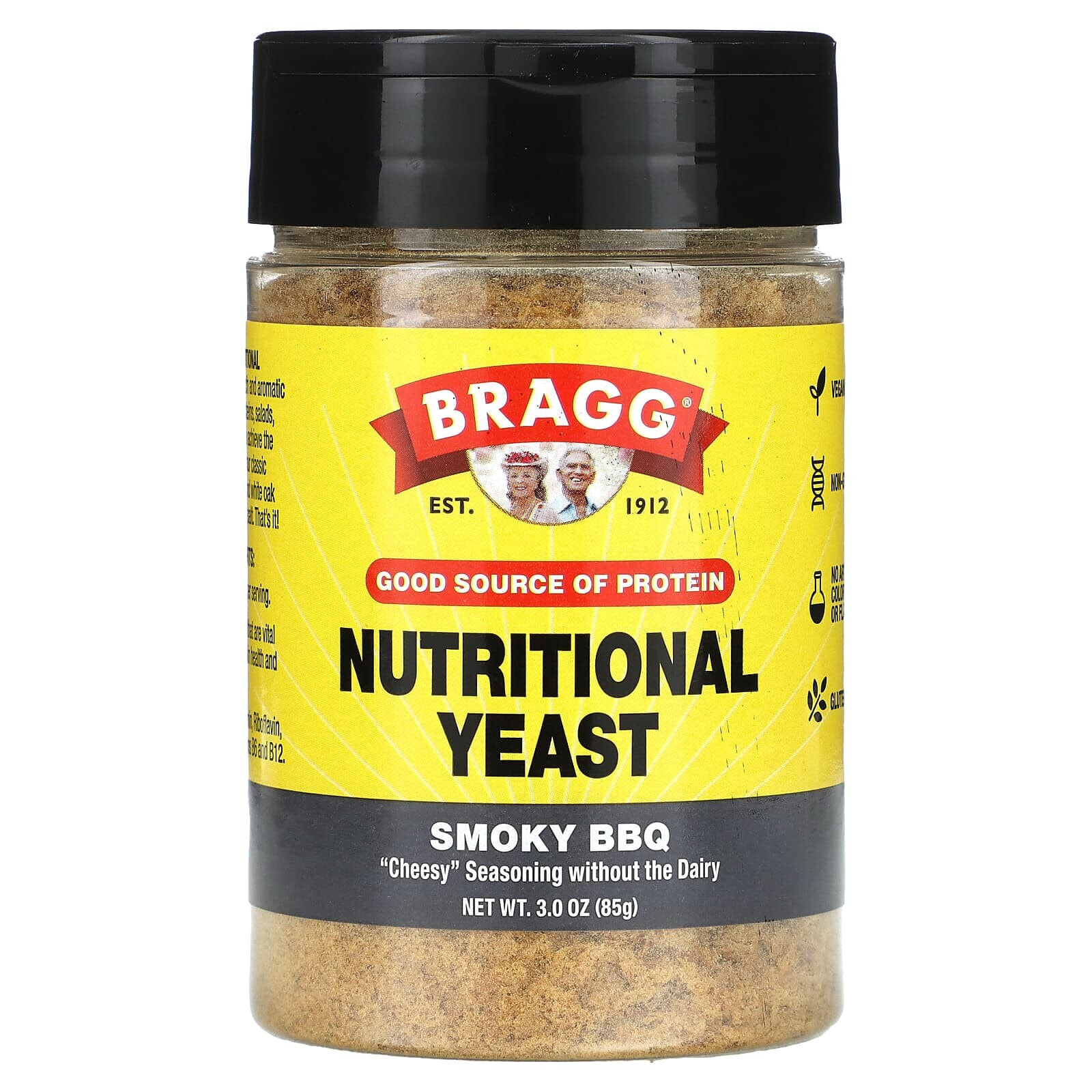 Bragg, Nutritional Yeast, Roasted Garlic, 3 oz (85 g)