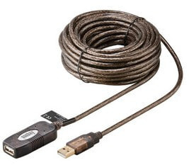 Goobay USB 2.0 10m USB кабель USB A Черный 95119