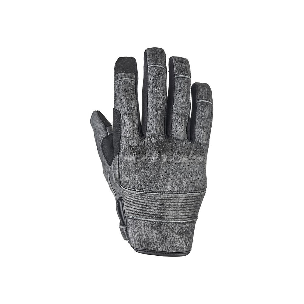 PANDO MOTO Onyx Leather Gloves