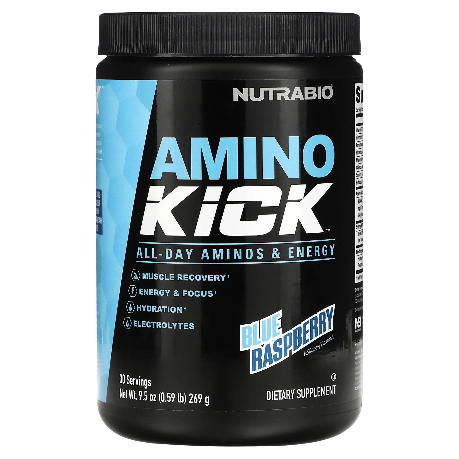 Nutrabio Labs, Amino Kick, Variety Pack, 20 Sticks, 0.32 oz (9 g) Each