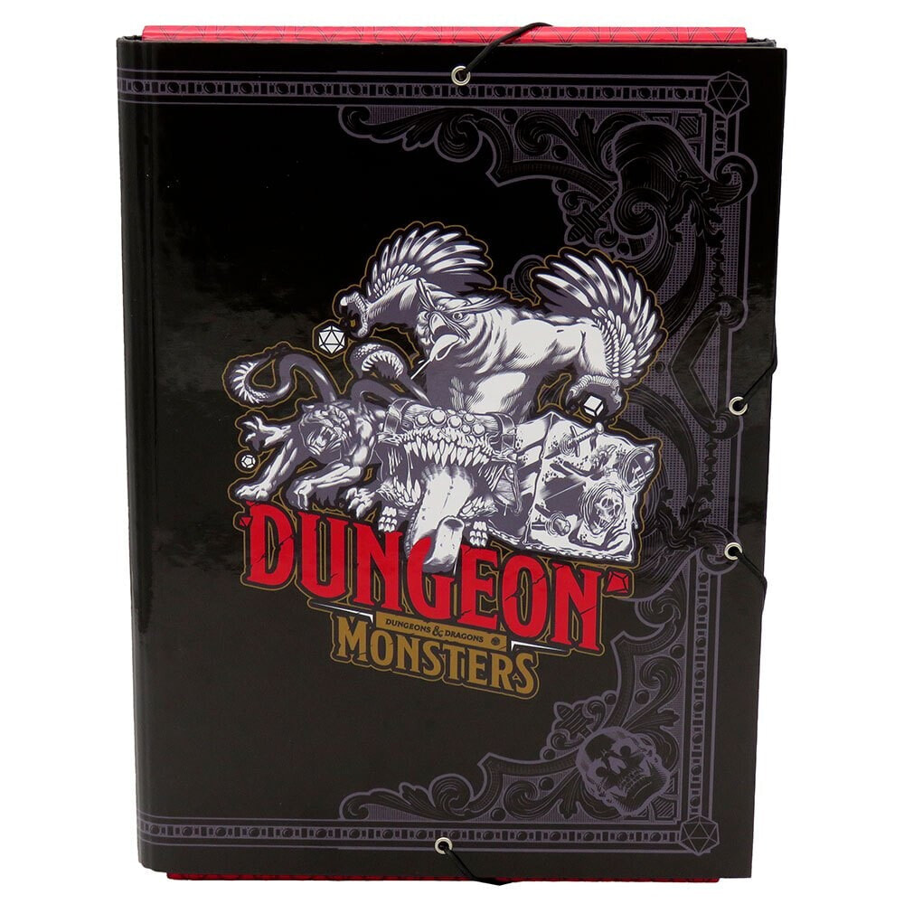 DRAGONES Y MAZMORRAS Dungeon Monsters A4 3-Flaps Binder