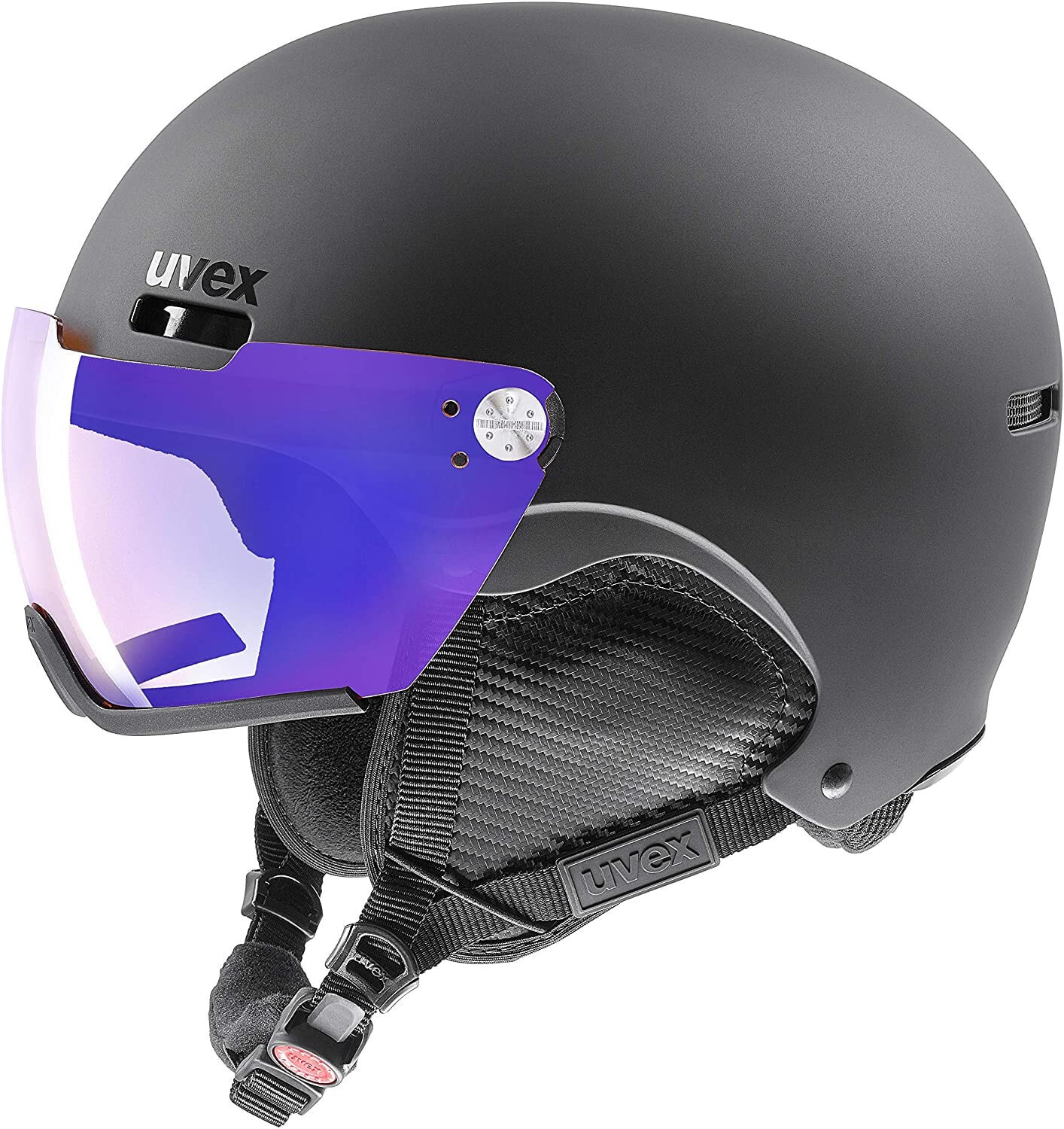 Лыжный шлем Uvex для взрослых Унисекс 500 с козырьком