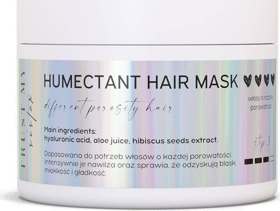 Маска или сыворотка для волос Trust Humectant Hair Mask humektantowa maska do włosów o różnej porowatości 150g