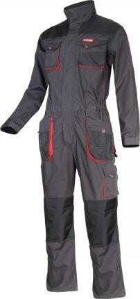 Lahti Pro Jumpsuit Graphite Red XL / 56 (L4150356)