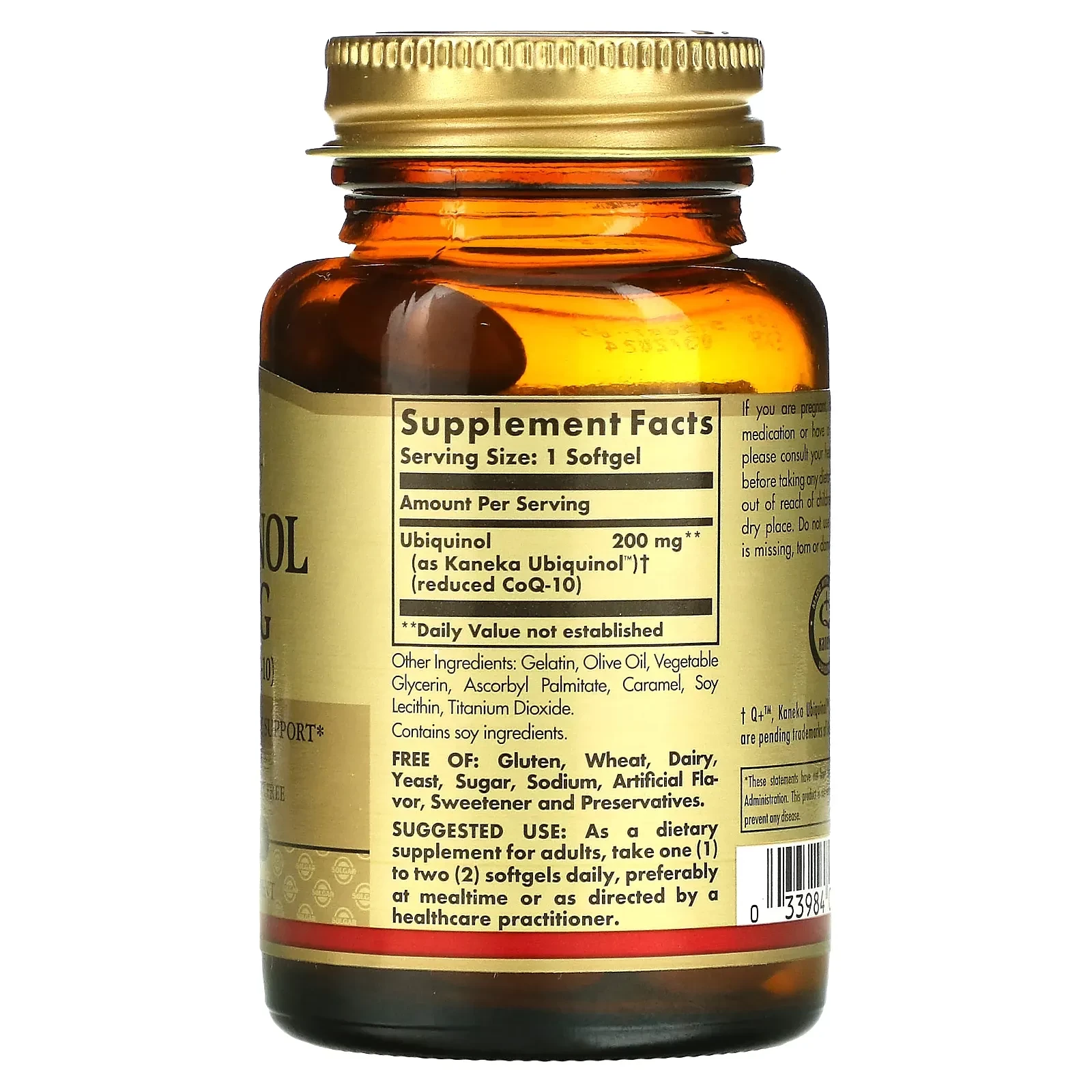 Ubiquinol (Reduced CoQ10), 50 Softgels