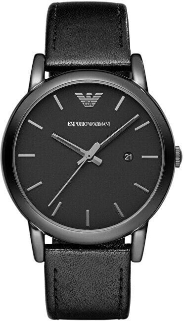 Часы мужские наручные Emporio Armani AR1732 черные с ремешком
