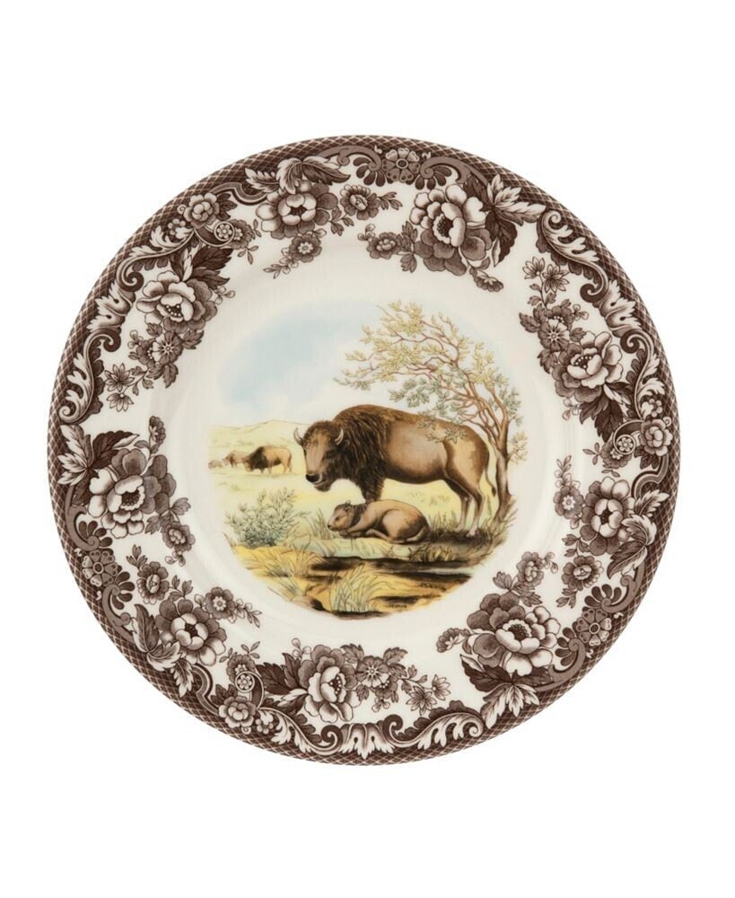 Spode woodland Bison Dinner Plate