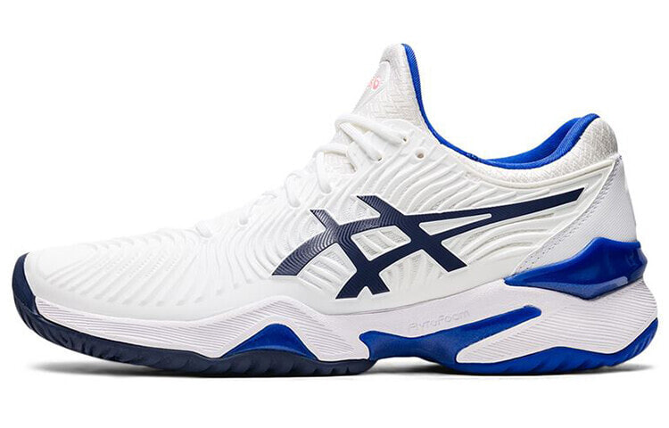 Asics Court FF 2 高帮 跑步鞋 女款 白蓝 / Кроссовки Asics Court FF 1042A076-103