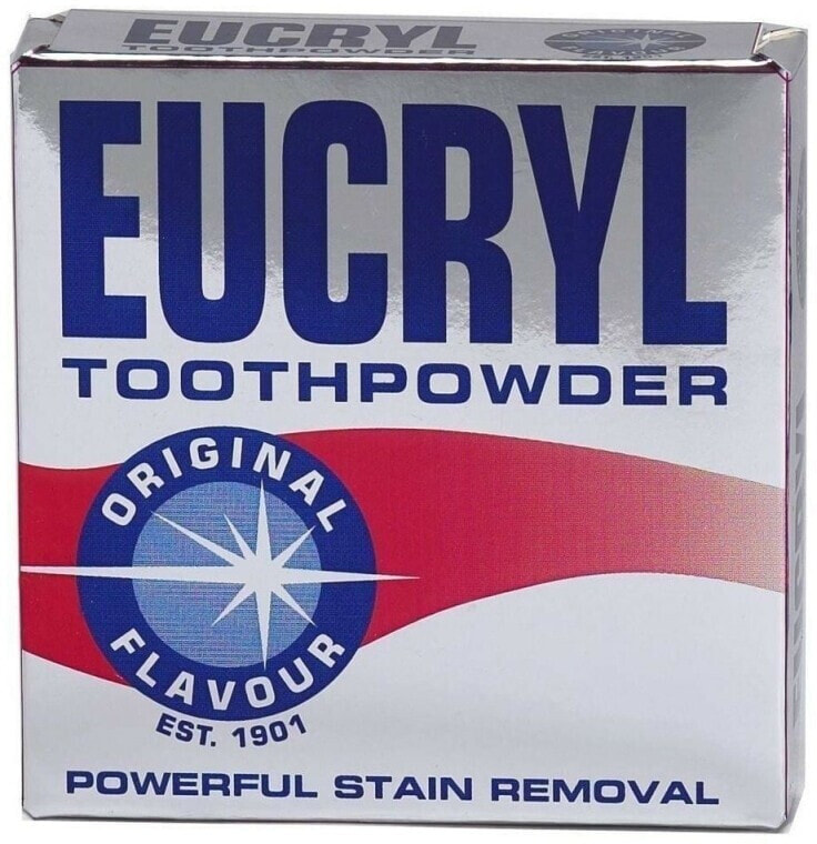 Bleichendes Zahnpulver - Eucryl Toothpowder Original