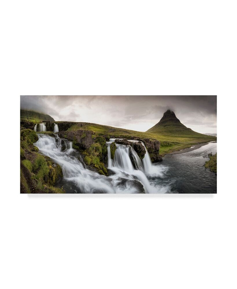 Trademark Global danny Head Kirkjufellfoss Panorama Canvas Art - 20