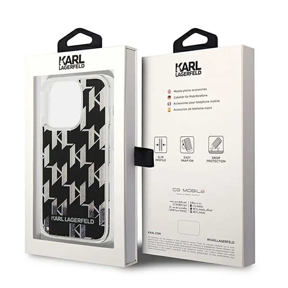 KARL LAGERFELD Klhcp14Xlmnmk iPhone 14 Pro Max 6.7 Liquid Monogram phone case