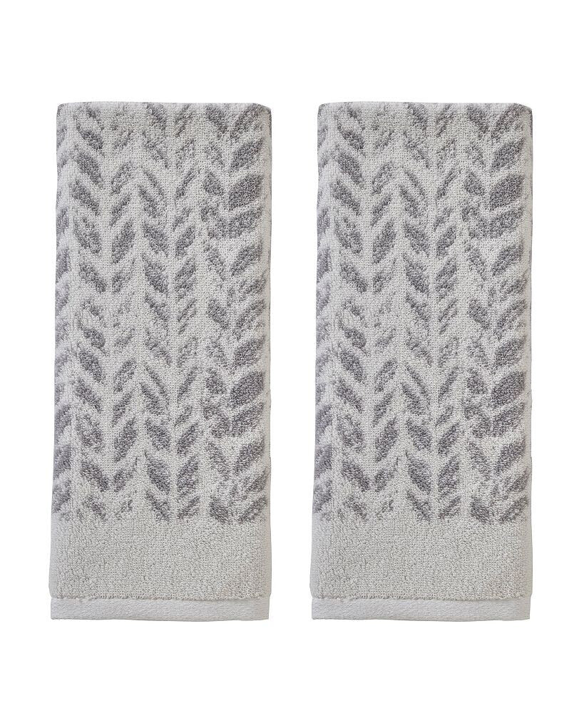 SKL Home distressed Leaves Turkish Cotton Bath Towel, 54