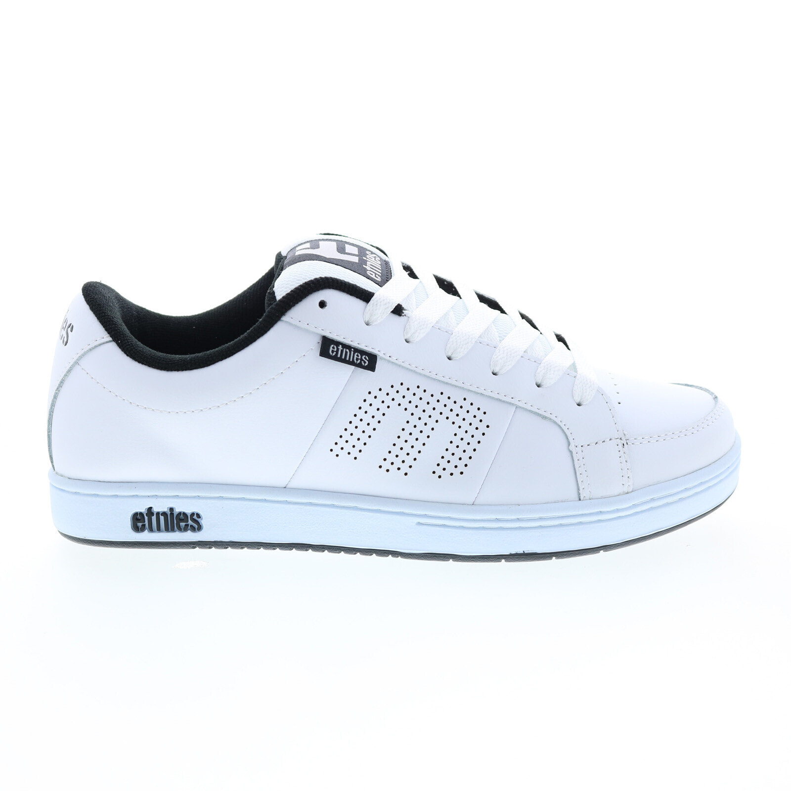 Etnies Kingpin 4101000091110 Mens White Skate Inspired Sneakers Shoes