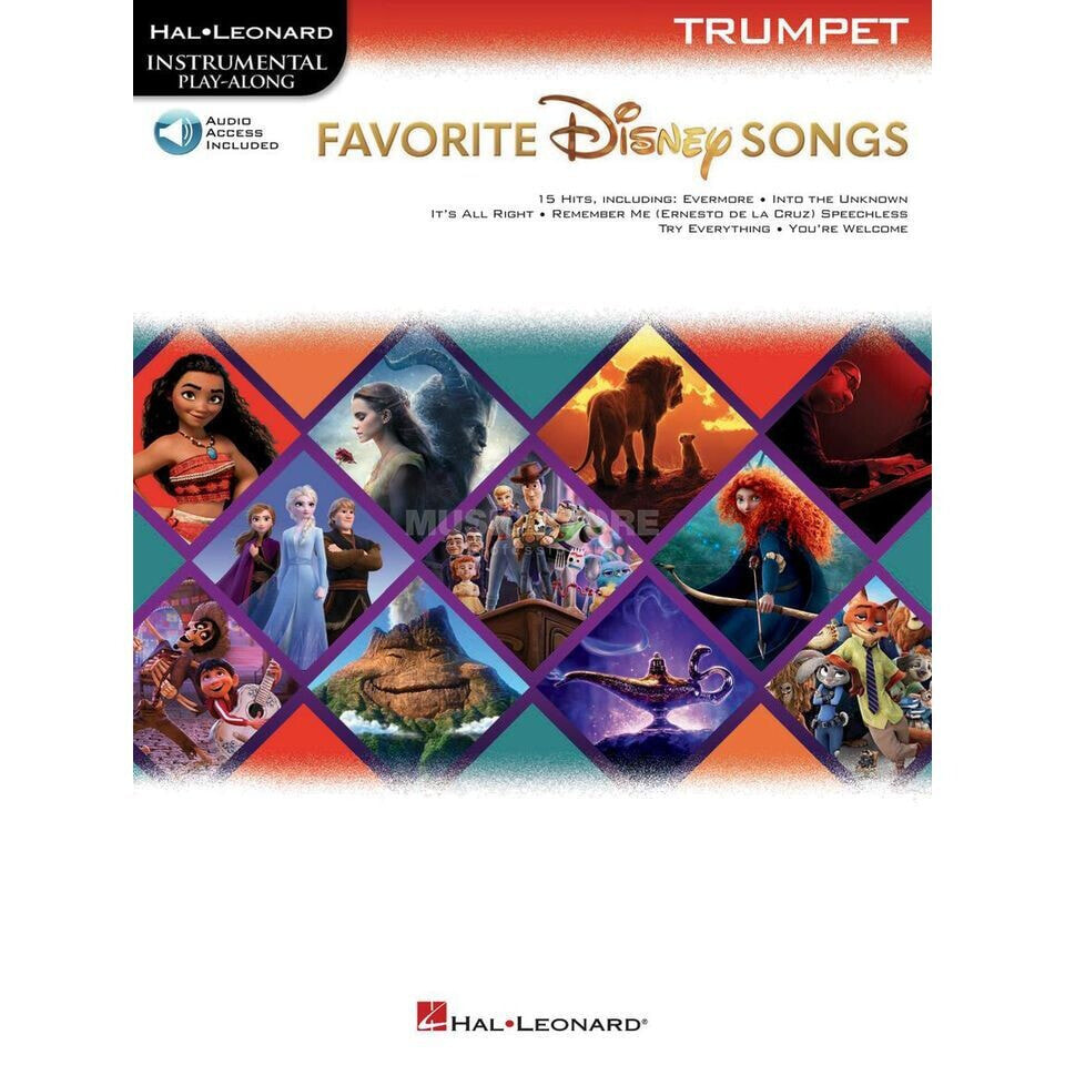 Hal Leonard Instrumental Play-Along: Favorite Disney Songs - Trumpet