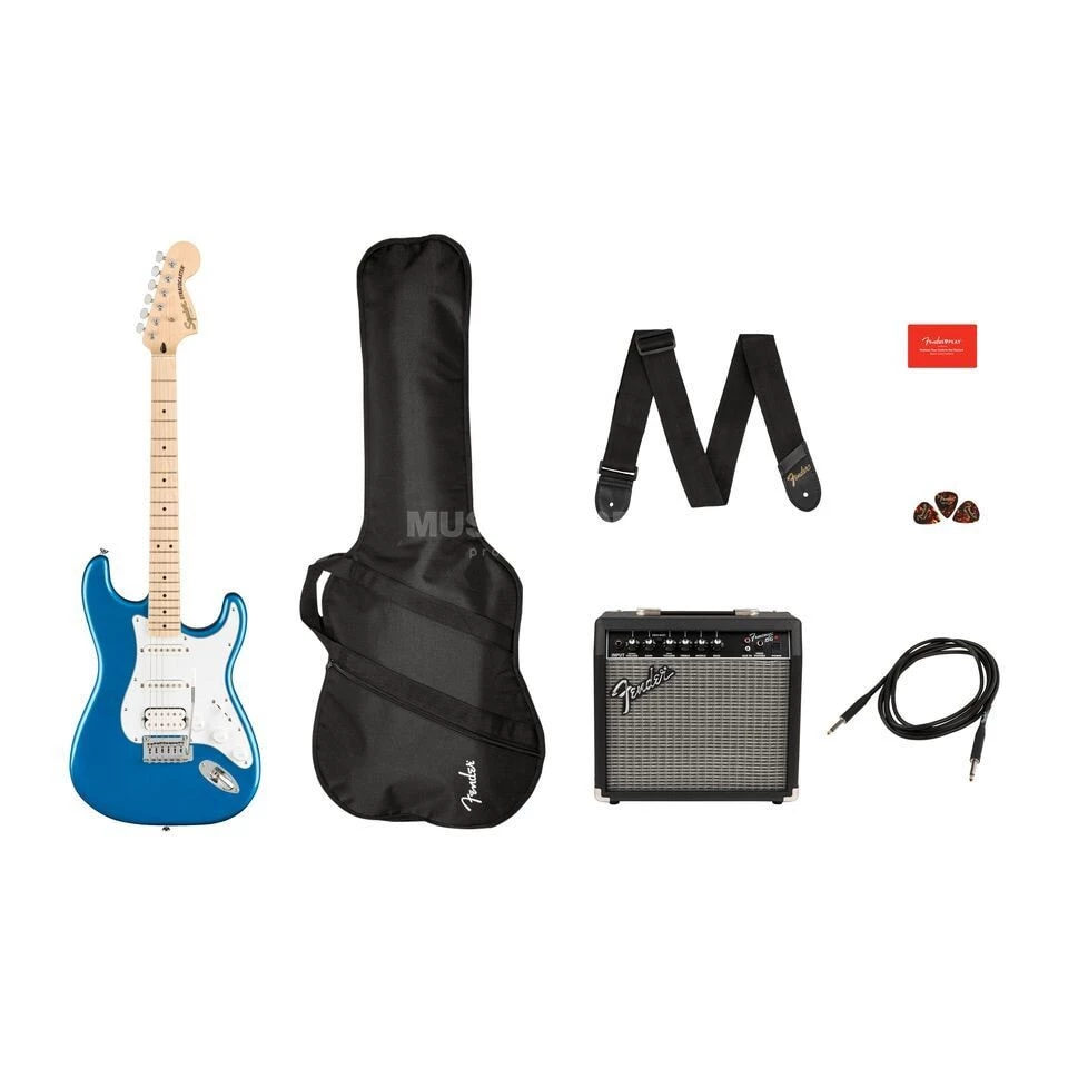 Squier Affinity Series Stratocaster HSS Pack MN Lake Placid Blue