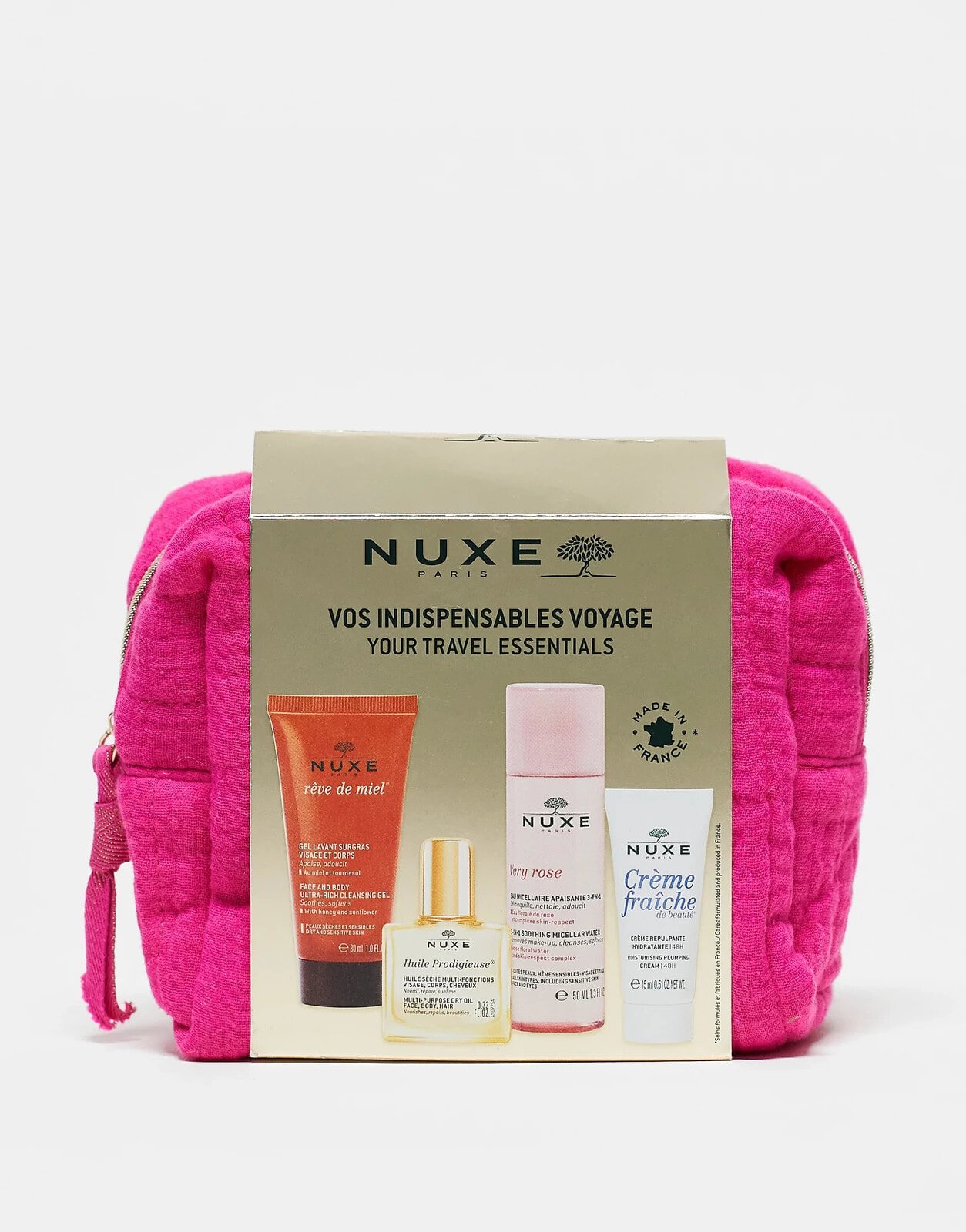 Nuxe – Travel Essentials Edit – Hautpflege-Set, 15% Ersparnis