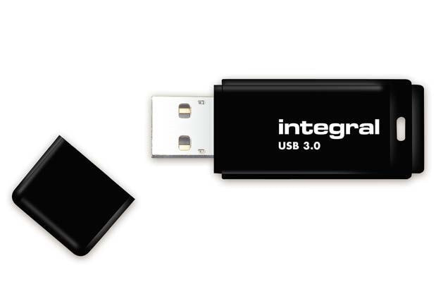 Integral BLACK 3.0 USB флеш накопитель 16 GB USB тип-A 3.2 Gen 1 (3.1 Gen 1) Черный INFD16GBBLK3.0