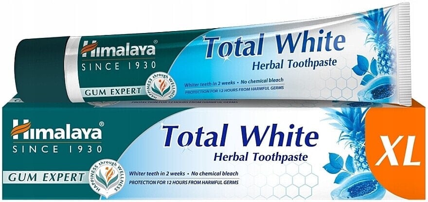 Aufhellende Zahnpasta - Himalaya Herbals Gum Expert Total White XL Toothpaste