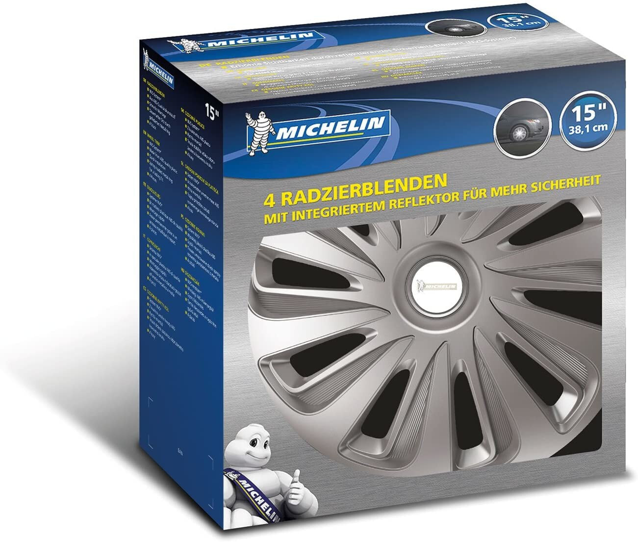 Колпаки на колеса Michelin Vivienne 92018 14-16 дюймов, комплект из 4 шт  размер 16 Zoll — купить недорого с доставкой, 654385