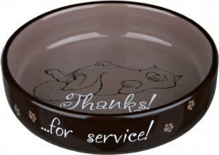 Trixie CERAMIC BOWL FOR CAT, 0.3 l / 15 cm, for short-nosed breeds