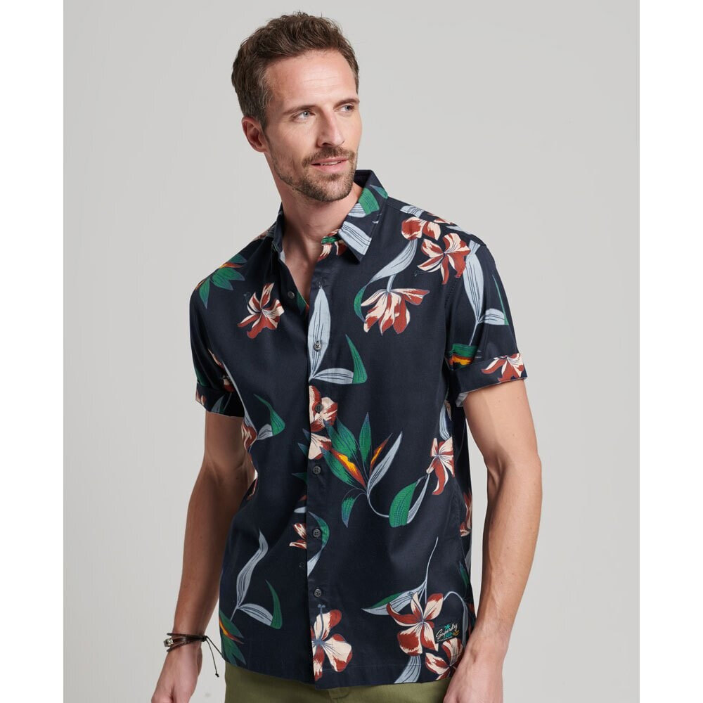 SUPERDRY Vintage Hawaiian Short Sleeve Shirt