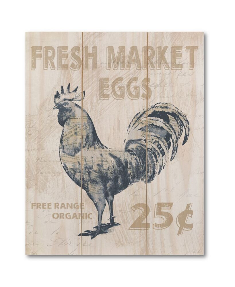 Fresh Farm Eggs II 10.5x14 Board Art