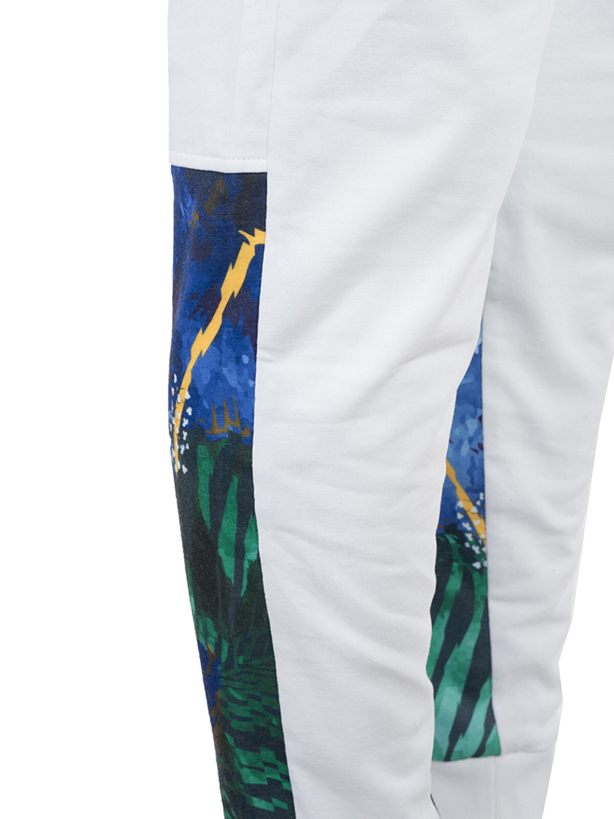 Мужские брюки спортивные белые зауженные летние трикотажные на резинкеджоггеры Bikkembergs Spodnie размер L — купить недорого с доставкой, 48713