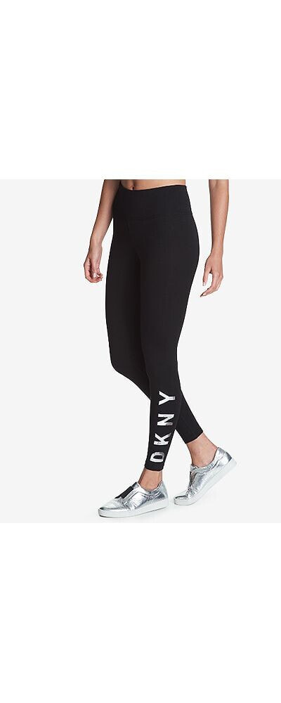 DKNY high-Rise Logo Workout Full Length Leggings