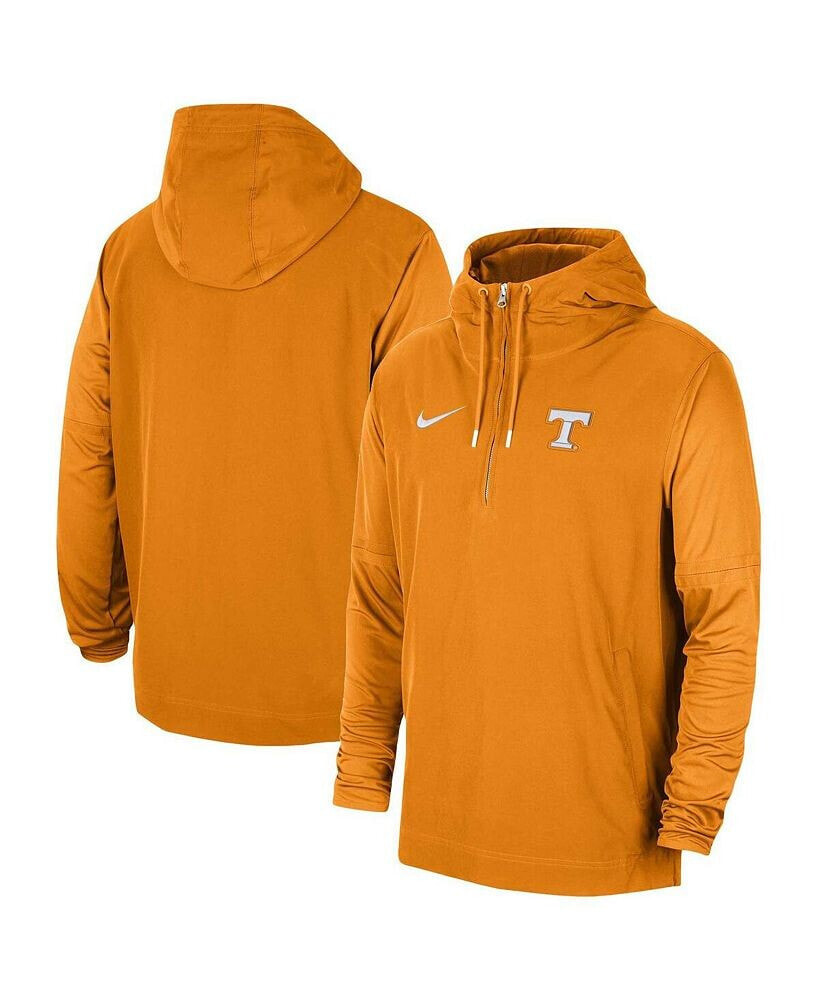 Nike men's Tennessee Orange Tennessee Volunteers 2023 Coach Half-Zip Hooded Jacket