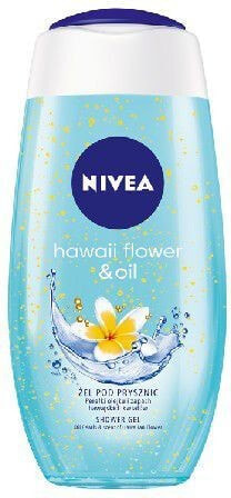 Nivea Hawaiian Flower&Oil Shower Gel  Питательный гель для душа с освежающим ароматом 250 мл