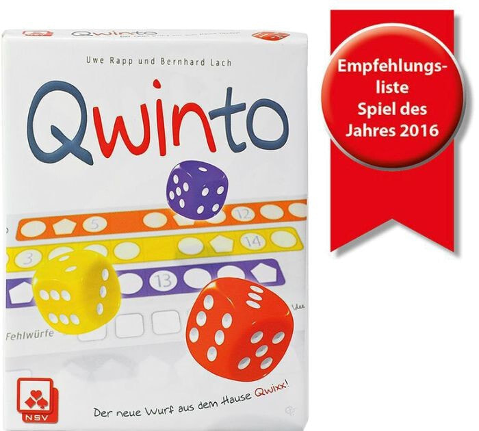 Настольная игра для компании NSV Qwinto