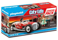 PLAYMOBIL Playm. Starter Pack Hot Rod| 71078